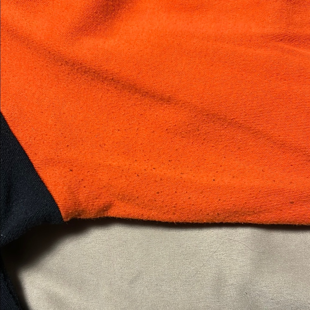 Orange and Black Women's Top with Eagle Design size L - Picture 5 of 6